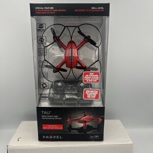 PROPEL TAU Palm Sized Performance‎ DRONE Red NEW In BOX